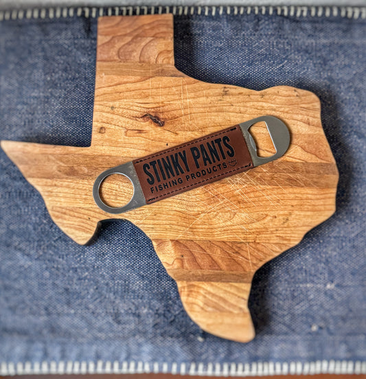 Durabull stainless paddle style bottle opener