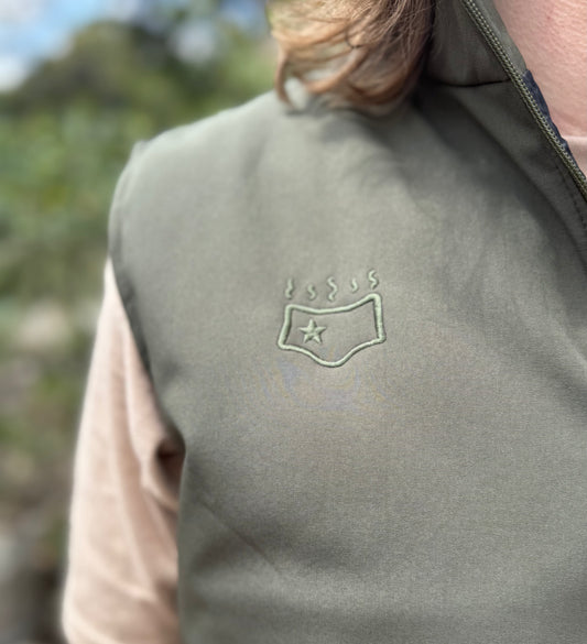 Olive Stank vest