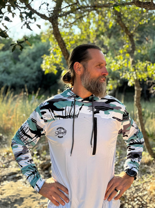 The Stinky Sugar Skull Dry-Fit Hoodie