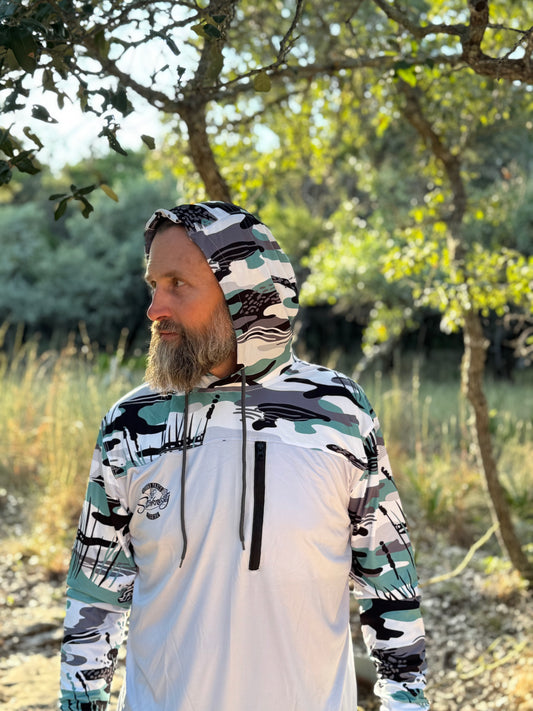The Stinky Sugar Skull Dry-Fit Hoodie