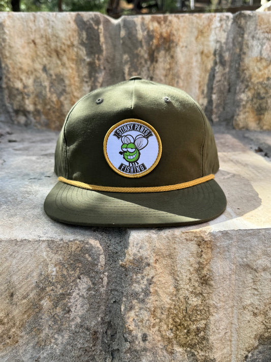 Rhodes Loden/gold fly patch