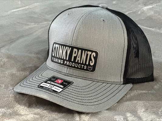 Heather Grey/Black Patch Cap