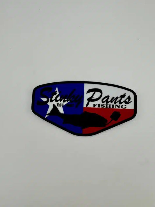 Texas Red Sticker