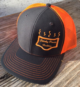 Neon Orange Logo Hat