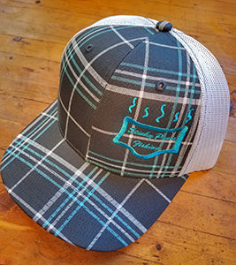 Plaid Logo Hat